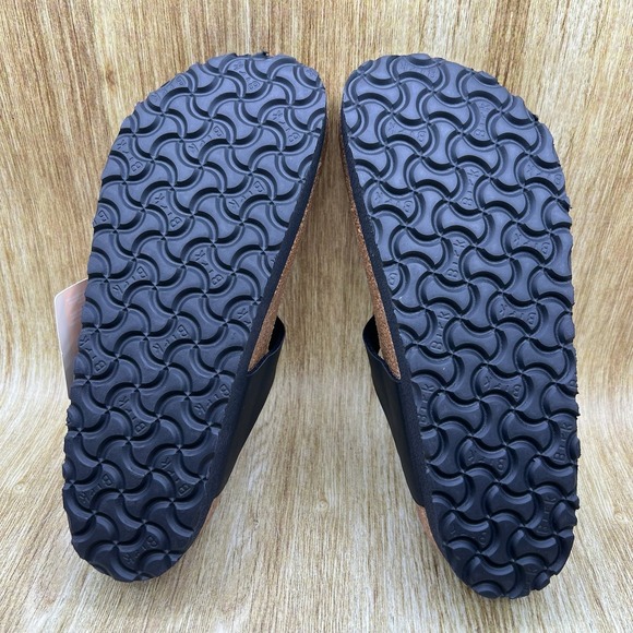 Papillio x Birkenstock Gizeh Platform Women\'s Size 9 Black Vegan Sandals NEW